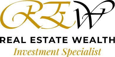 Real Estate Wealth, Estate Agency Logo